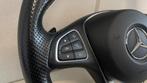 Mercedes-Benz W205 stuur met flippers + AIRBAG, Gebruikt, Ophalen of Verzenden, Mercedes-Benz
