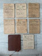 Compleet paybook set RCASC 1st Corps met service files, Verzamelen, Militaria | Tweede Wereldoorlog, Ophalen of Verzenden