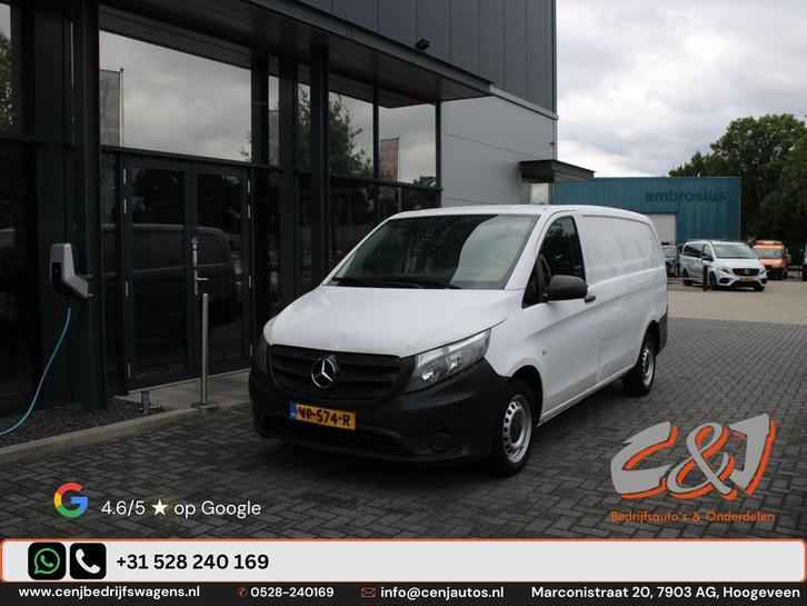 Mercedes-Benz Vito 109 CDI Functional Lang airco 3 zits marg, Auto diversen, Schadeauto's, Mercedes-Benz, Handgeschakeld, Diesel