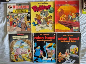 stripboeken: Robin Hoed, Disney, Agent 212 e.a. beschikbaar voor biedingen