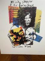 Herman Brood -1993- Mick Jagger Performance, Antiek en Kunst, Ophalen of Verzenden