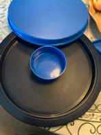 Tupperware Serveerschaal, Ophalen of Verzenden, Gebruikt, Blauw, Schaal