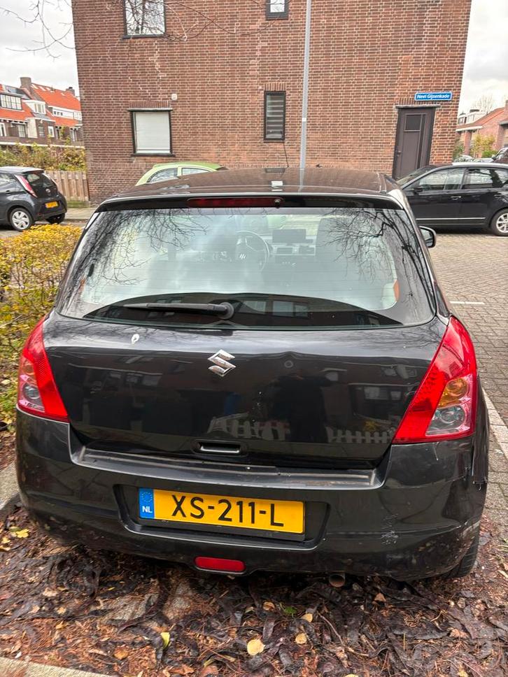 Suzuki Swift 1.3 3D 2008 Zwart, Auto's, Suzuki, Particulier, Swift, Benzine, C, Hatchback, Handgeschakeld, Geïmporteerd, Zwart