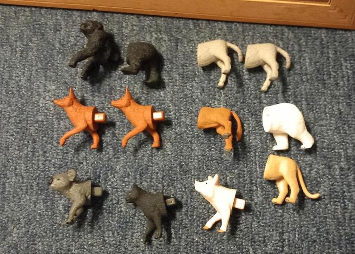 Schleich puzzel dieren, Verzamelen, Dierenverzamelingen, Beeldje of Figuurtje, Ophalen of Verzenden