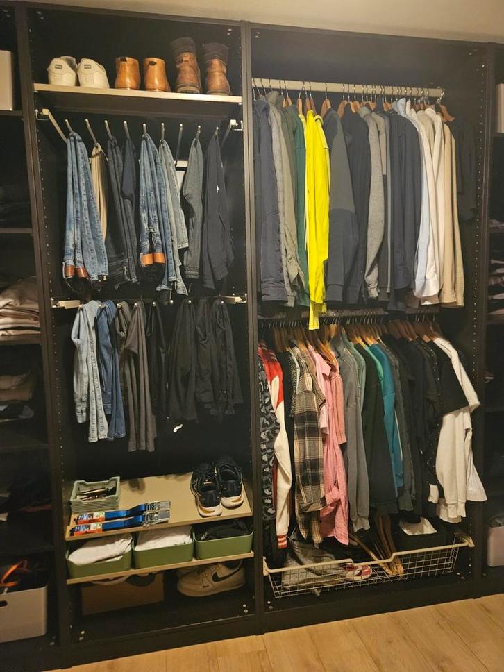 Ikea Pax kast zonder deuren, Huis en Inrichting, Kasten | Kledingkasten, Gebruikt, 200 cm of meer, 150 tot 200 cm, 50 tot 75 cm