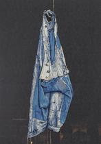 Jotje (Jopie) Huisman(1922)Zeefdruk"Broek van een Koe"Ges Ge, Ophalen of Verzenden