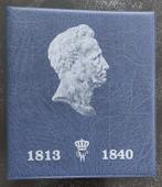 Bijna nieuw Hartberger album Willem 1 met enkele munten, Postzegels en Munten, Munten | Nederland, Ophalen of Verzenden, Koning Willem I