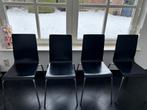 4 eetkamer stoelen Ikea Martin zwart, Gebruikt, Zwart, Ophalen of Verzenden, Vier