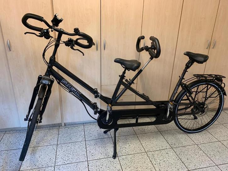 Staerk tandem D30, Fietsen en Brommers, Fietsen | Tandems, Zo goed als nieuw, Meer dan 20 versnellingen, Opvouwbaar, Ophalen