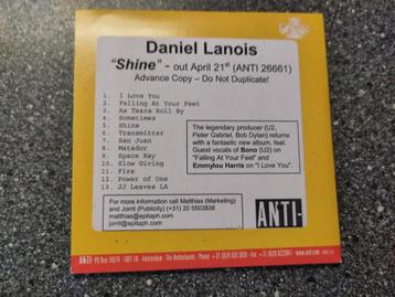 PROMO CD-R DANIEL LANOIS - SHINE beschikbaar voor biedingen