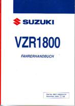 Suzuki VZR1800 Fahrerhandbuch (5624z), Motoren, Handleidingen en Instructieboekjes, Suzuki