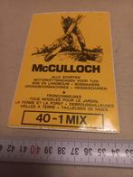 Mcculloch motorkettingzaag  2, Ophalen of Verzenden, Zo goed als nieuw