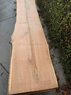 Mooi eiken schaaldelen 315x60x4cm, Ophalen, Planken, Zo goed als nieuw, Hardhout