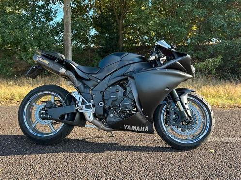 Yamaha R1 Big Bang 2009 | Mat zwart | Akrapovic, Motoren, Motoren | Yamaha, Particulier, Super Sport, 4 cilinders, Ophalen