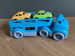 Greentoys vrachtwagen met oplegger en 3 auto’s, Kinderen en Baby's, Speelgoed | Speelgoedvoertuigen, Ophalen of Verzenden, Zo goed als nieuw