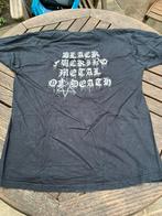 Frontbeast “Black fucking metal of death” shirt, Ophalen of Verzenden, Gedragen, Maat 52/54 (L), Zwart