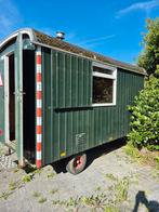 Mooie metalen schaftwagen/werkplek/tinyhouse/pipowagen/keet, Doe-het-zelf en Verbouw, Bouwketen en Schaftketen, Ophalen, Gebruikt