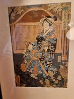Ukiyo-e houtsnede van Utagawa Kunisada (Toyokuni III), Ophalen of Verzenden