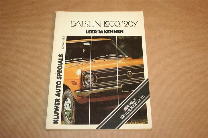 Datsun 1200, 120y - Leer 'm kennen - Kluwer Auto Specials, Auto diversen, Handleidingen en Instructieboekjes, Ophalen of Verzenden