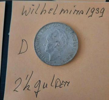 rijksdaalders wilhelmina 1930 1939 1938 GH beschikbaar voor biedingen