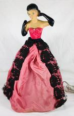 antieke vintage design half doll tafellamp, Antiek en Kunst, Ophalen of Verzenden