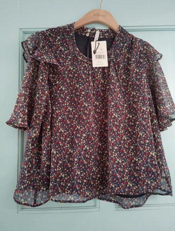 Pepe Jeans zomerse bloem print blouse nieuw mt S €99,95