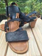 Nu lager|Gabor leren sandalen mt 41 – comfortabel & stijlvol, Zwart, Gabor, Zo goed als nieuw, Sandalen of Muiltjes