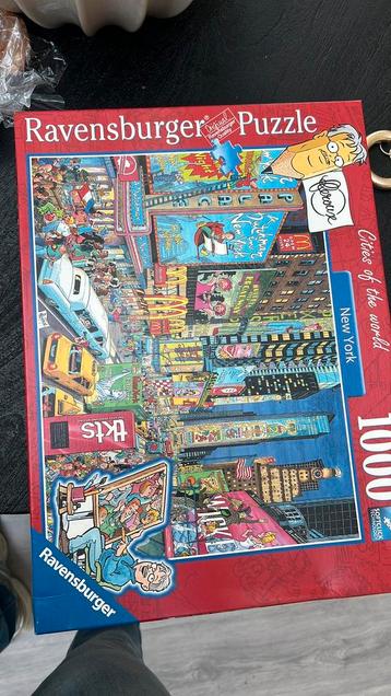 Ravensburger puzzel – New York (1000 stukjes, compleet) beschikbaar voor biedingen