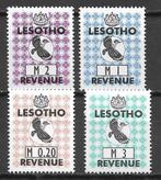 Lesotho Revenue belastingzegels postfris, Postzegels en Munten, Verzenden, Overige landen, Postfris