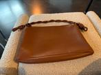 Bruine leren tas, Sieraden, Tassen en Uiterlijk, Tassen | Damestassen, Ophalen of Verzenden, Zo goed als nieuw, Bruin, Shopper