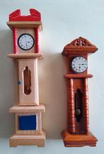 Staande houten klok deurtje van slinger kan open per stuk, Kinderen en Baby's, Speelgoed | Poppenhuizen, Ophalen of Verzenden
