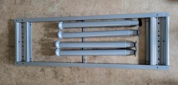 Ikea Galant Bureau Onderstel + Poten Zilver beschikbaar voor biedingen