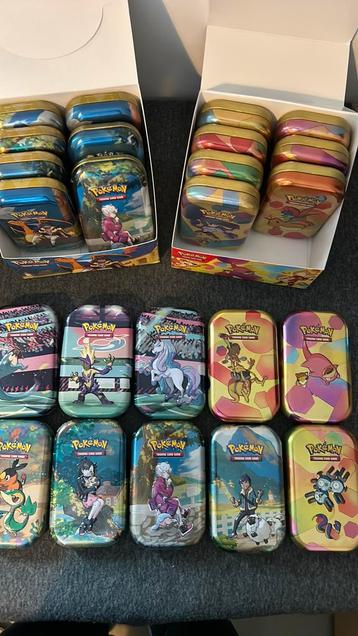 Mini Tin met 50 verschillende kaarten  beschikbaar voor biedingen
