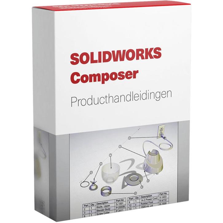 Solidworks Composer 2025 permanente licentie +ondersteuning, Computers en Software, Ontwerp- en Bewerkingssoftware, Nieuw, Ophalen
