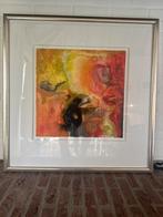de groot.art Abstract Schilderij met Profiel, Ophalen of Verzenden