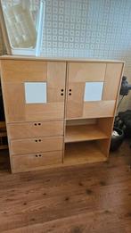 2 maal houten kast met deuren en lades, Ophalen, Zo goed als nieuw