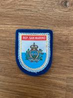San Marino Flag Patch, Ophalen of Verzenden, Nieuw