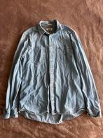 Tommy Jeans Denim Overhemd - Maat M, Ophalen of Verzenden, Zo goed als nieuw, Blauw, Halswijdte 39/40 (M)