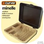 Curver Minelle – Compacte Vintage Naaibox uit de Jaren '70, Verzenden, Gebruikt