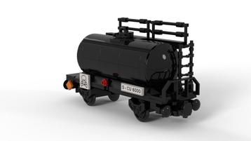 🚂LEGO trein / wagon: MOC Tankwagon. beschikbaar voor biedingen