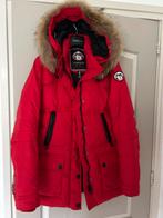 Dames winterjas Pajar Canada 1963 - Maat M, Kleding | Dames, Verzenden, Zo goed als nieuw, Maat 38/40 (M), Rood