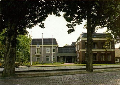 Warmond, Gemeentehuis - 1992 gelopen, Verzamelen, Ansichtkaarten | Nederland, Gelopen, Overijssel, 1980 tot heden, Ophalen of Verzenden