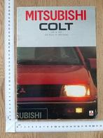 Mitsubishi Colt, brochure 1985, Ophalen of Verzenden, Gelezen, Mitsubishi