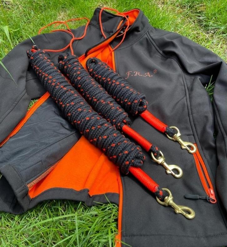 F.R.A. Loswerktouw, Leadrope, grondwerk, 3,0 en 4,2 en 6,8m, Dieren en Toebehoren, Paarden en Pony's | Hoofdstellen en Tuigage
