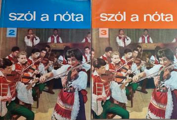 Szól a Nóta - Hongaarse Liederen Boek Deel 2 & 3 beschikbaar voor biedingen