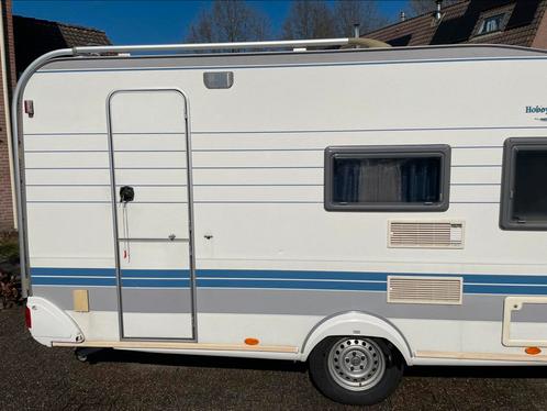 Te koop Hobby 440 de luxe 2000, Caravans en Kamperen, Caravans, Particulier, tot en met 4, 750 - 1000 kg, Treinzit, Hobby, 2 aparte bedden