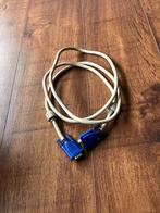 VGA kabel 180 cm wit, Ophalen of Verzenden, Zo goed als nieuw