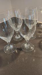 Swarovski kristallen wijnglazen met geslepen swirl, Ophalen of Verzenden, Zo goed als nieuw, Overige typen