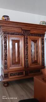 Unieke handgemaakte schildkast met wapen van Nijkerk, Ophalen, Gebruikt