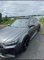 RS6 Daytona matt Grey | Keramische| B&O | Pano | Luchtvering, Auto's, Automaat, 8 cilinders, Overige kleuren, 600 pk